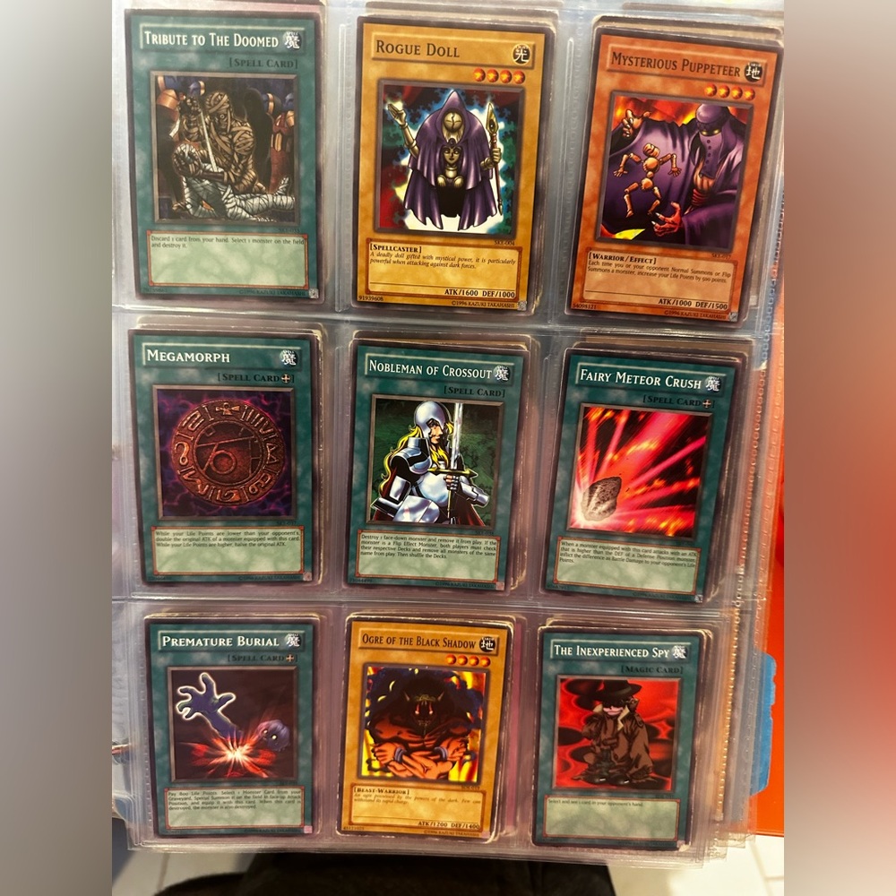 Yu-Gi-Oh! Card Binder | Early 2000s Collection | Classic Cards